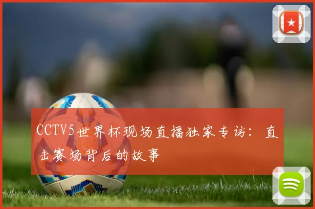 CCTV5世界杯现场直播独家专访：直击赛场背后的故事