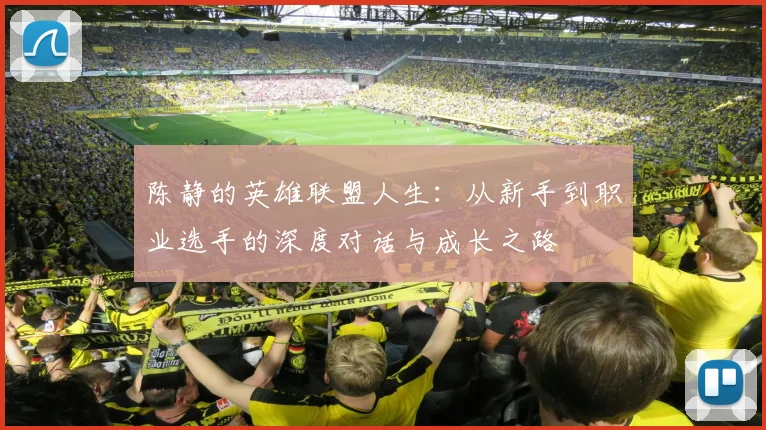 陈静的英雄联盟人生：从新手到职业选手的深度对话与成长之路