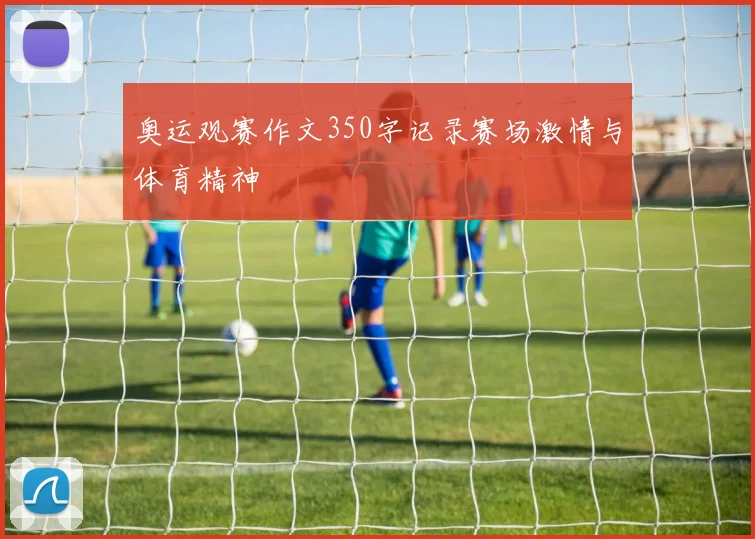奥运观赛作文350字记录赛场激情与体育精神